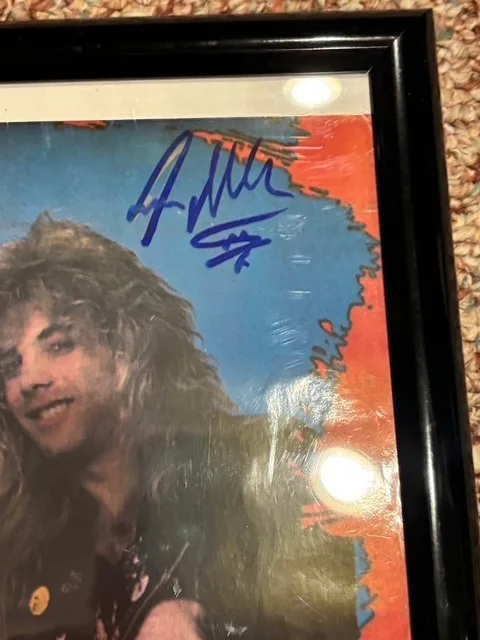 Steven Adler Guns and Roses Signed Poster, image 3