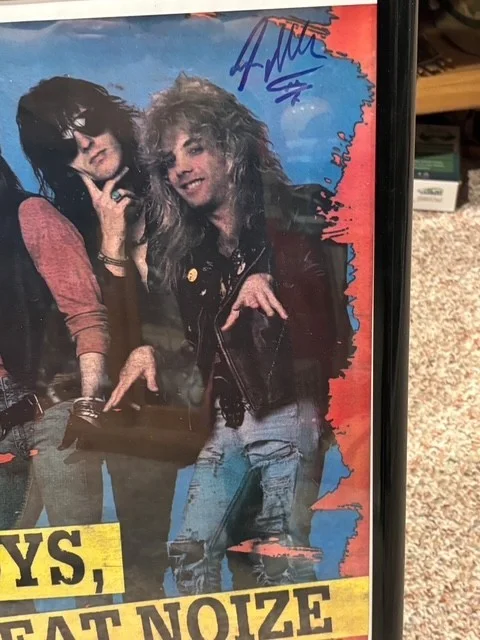 Steven Adler Guns and Roses Signed Poster, image 5