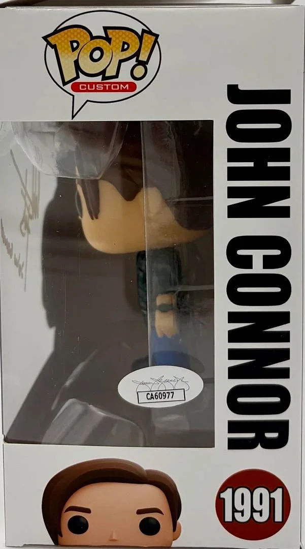 Edward Furlong "John Connor" signed Custom Made Funko #1991 (Terminator 2)-JSA, изображение 3