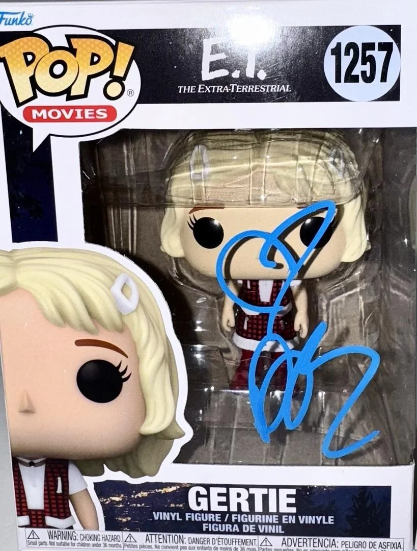 Drew Barrymore Signed Funko Pop #1257 "Gertie" E.T. Movie - Beckett COA, изображение 2