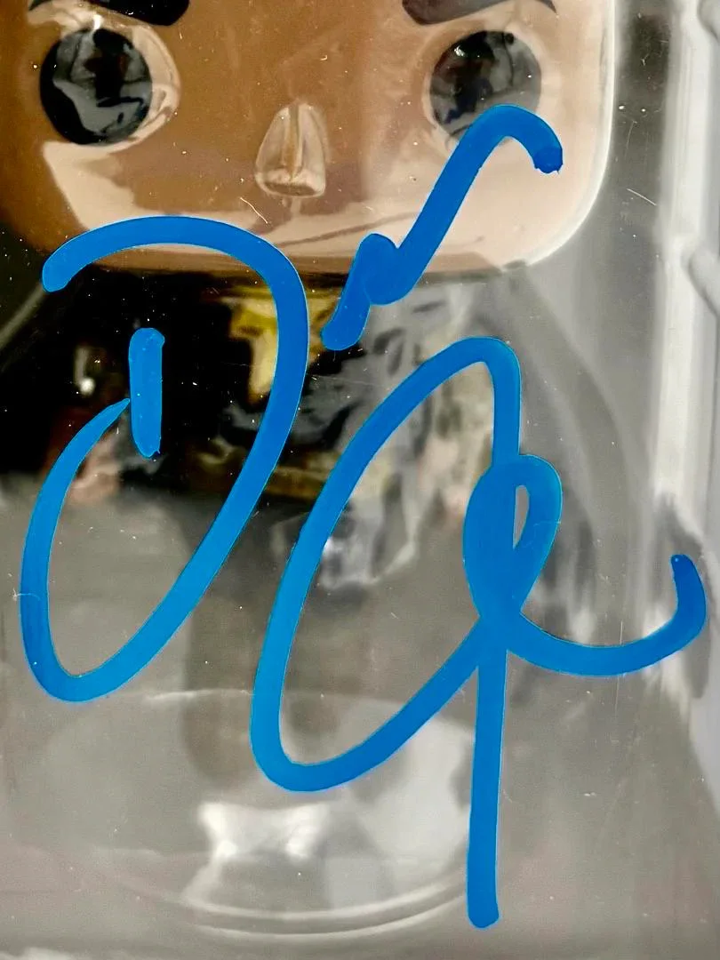 Dwayne "The Rock" Johnson signed "Black Adam" Funko #1231 - *RARE* - Beckett COA, image 2