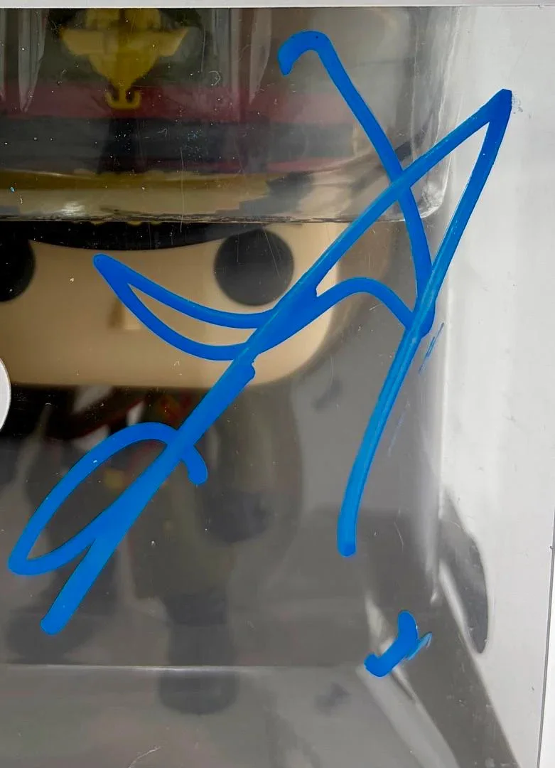 Ed Skrein signed "Atticus Noble" Funko #1538 (Rebel Moon) - Beckett COA, изображение 2