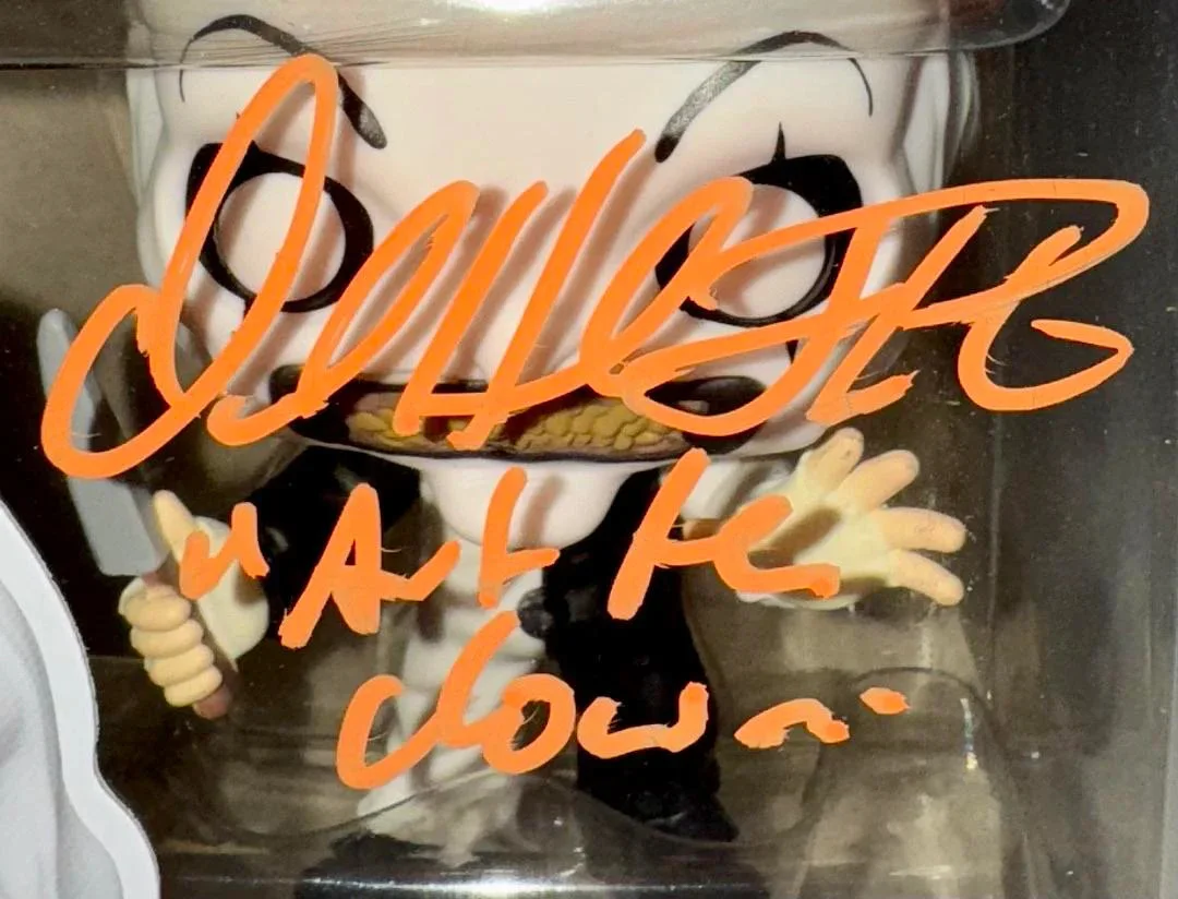 David Howard Thornton Signed Funko#1590 "Art The Clown" (Terrifier)-Beckett COA, изображение 3