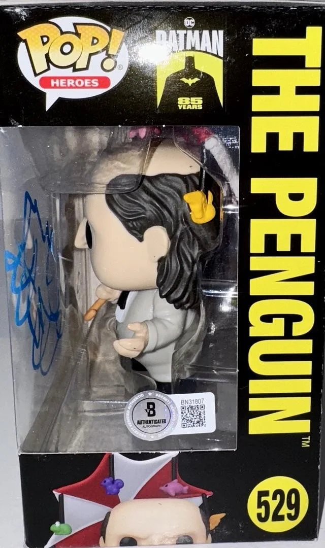 Danny Devito Signed Funko Pop #339 "The Penguin" Batman Returns-Beckett COA #02, image 4