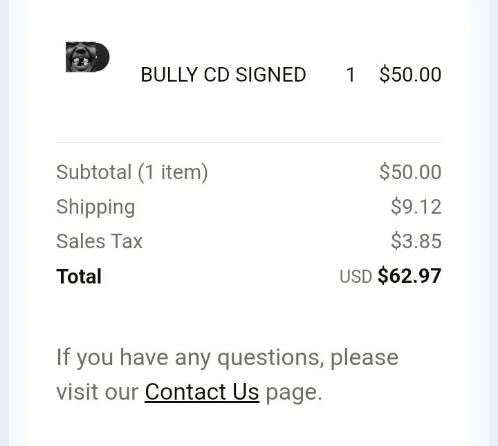 KANYE WEST - Signed Autographed 🔥Bully🔥Ye CD Studio Framed - RTD, image 5