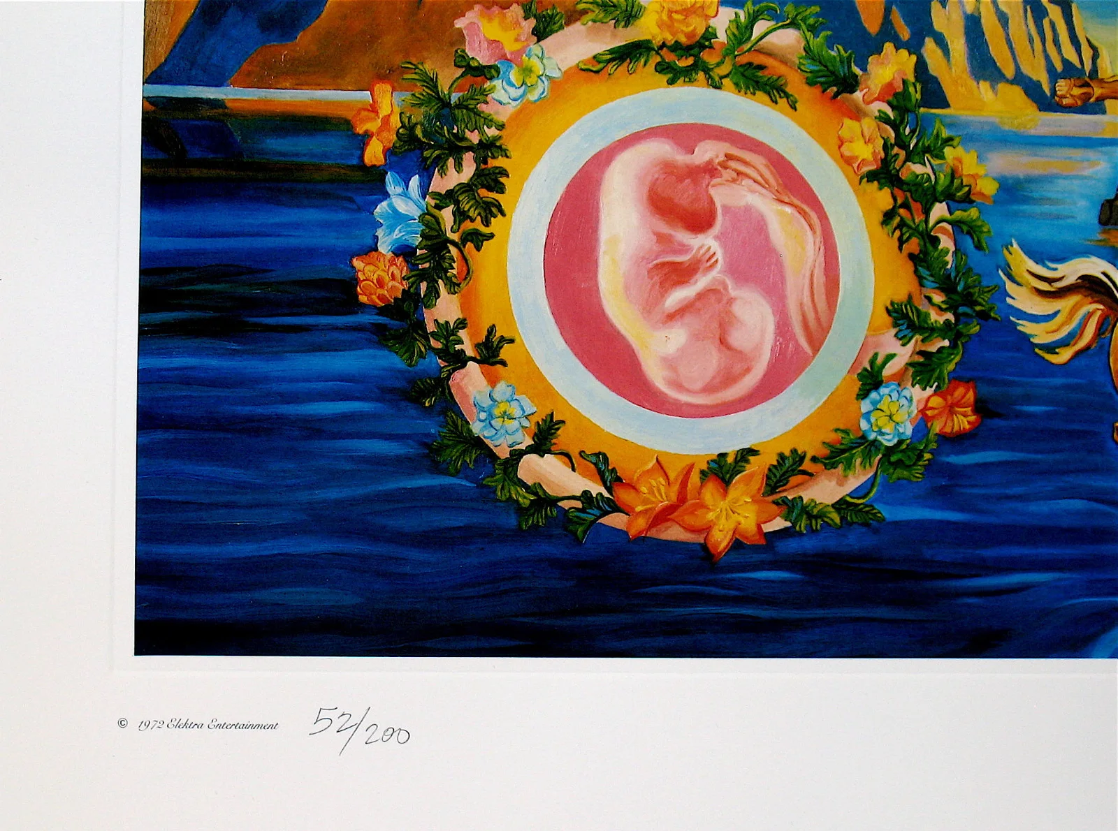 THE DOORS-FULL CIRCLE-Artist Signed & John Kosh Owned Lithograph-#52/200, image 3