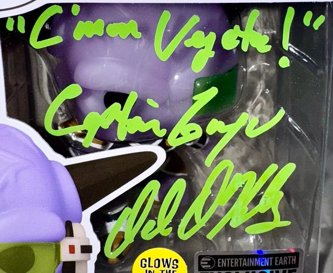 Dale Kelly Signed Funko #1493 "Ginyu" (Dragonball Z) - OC Celebrity Marketing, изображение 3
