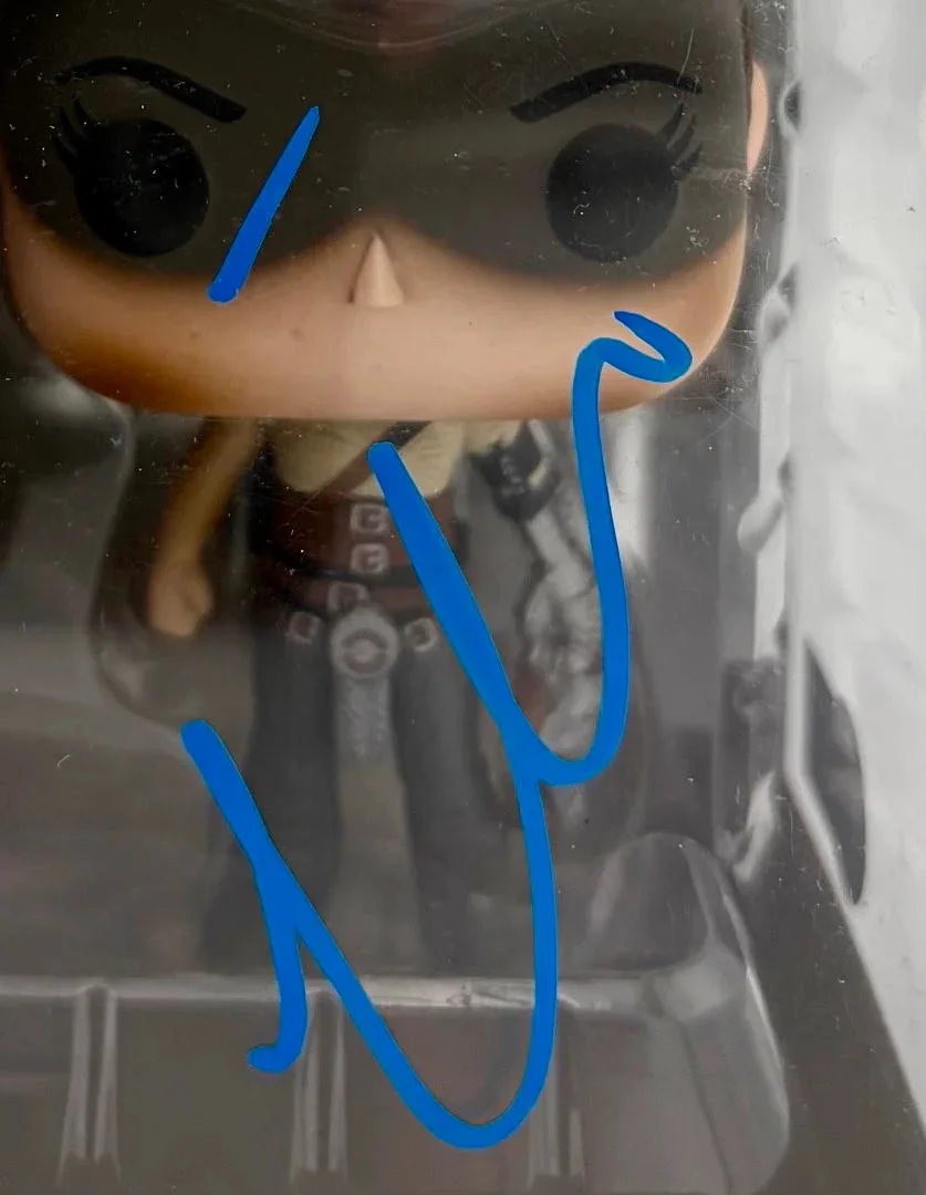 Charlize Theron signed "Imperator Furiosa" Funko # 507 - Beckett COA *RARE*, image 2