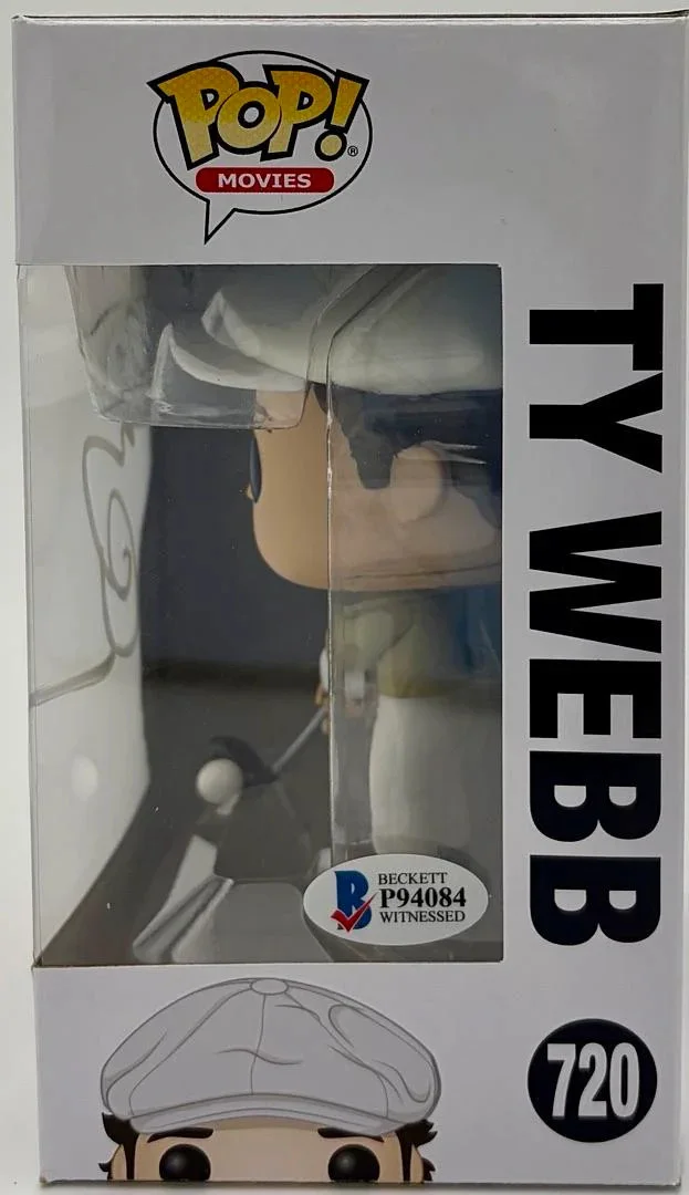 Chevy Chase Signed Funko Pop #720 "Ty Webb" (Caddy Shack) - Beckett COA, изображение 3