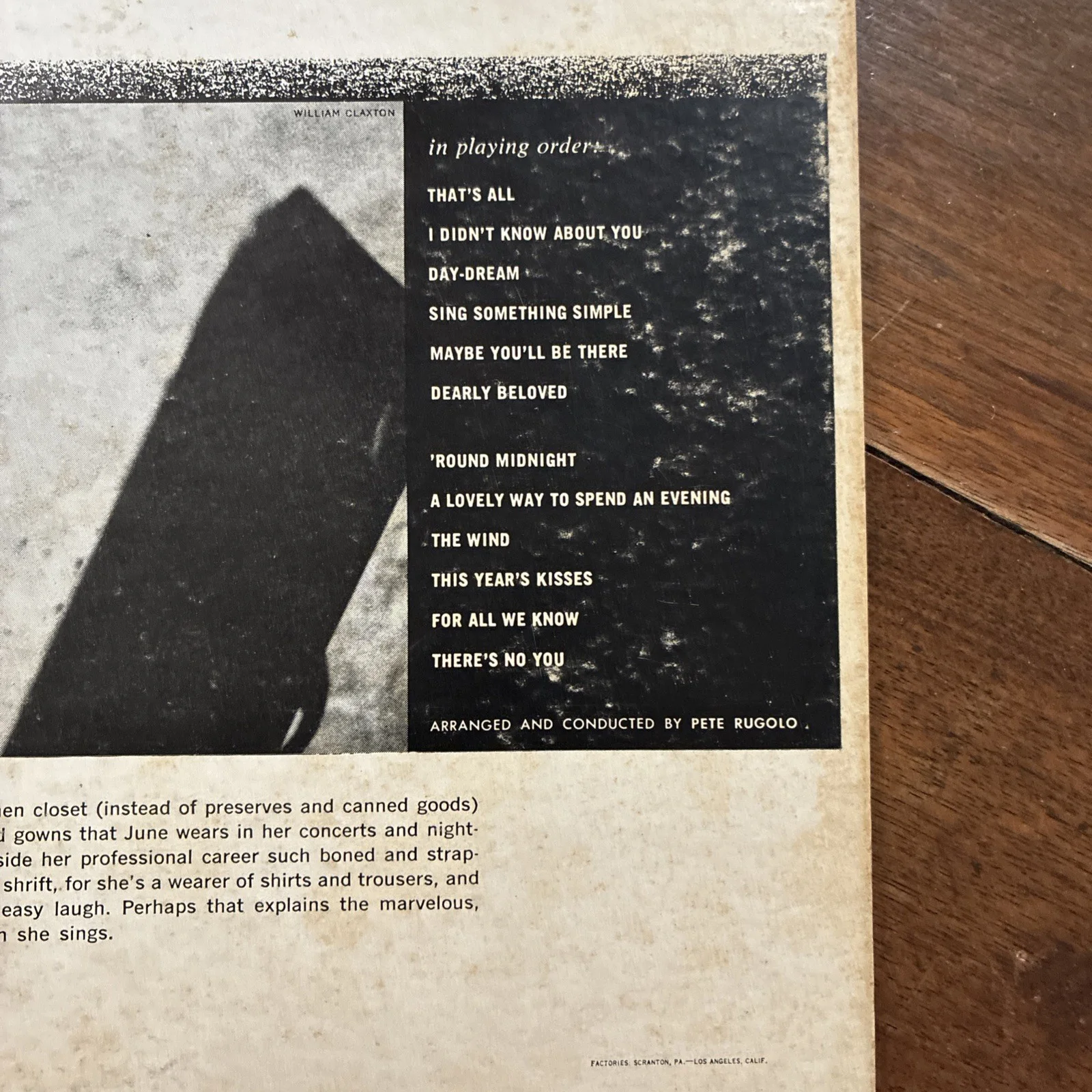 The Misty Miss Christy, T725, Capitol Hi Fi Record LP vinyl, tested, изображение 4