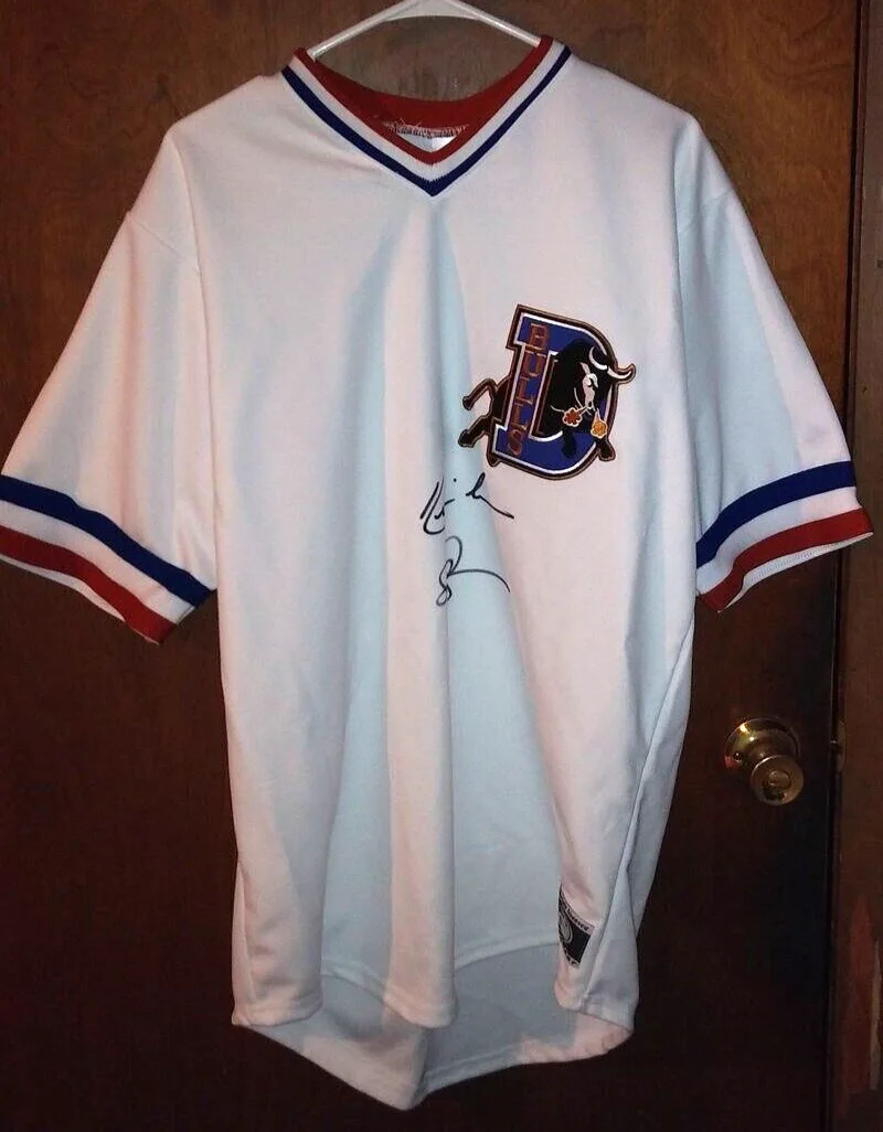 Susan Sarandon, Kevin Costner — Bull Durham Autographed Jersey Kevin Costner Susan Sarandon Beckett Size L, изображение 2