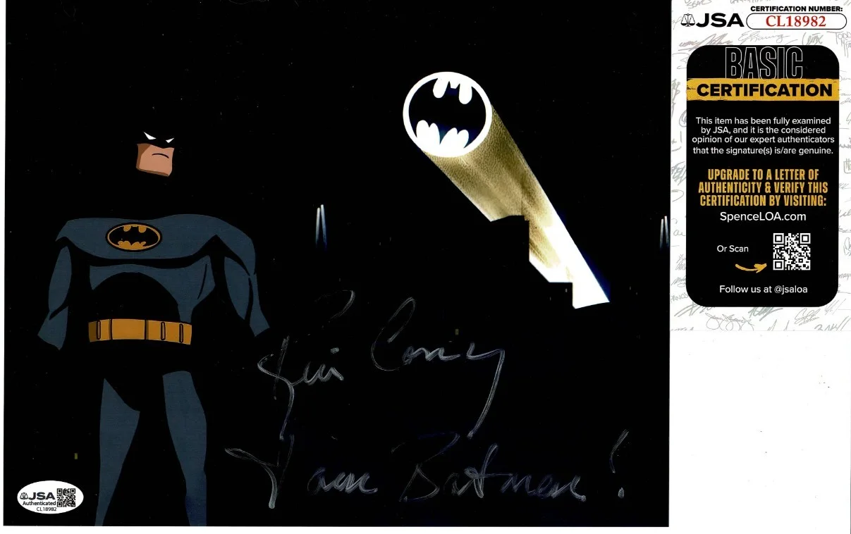 KEVIN CONROY — KEVIN CONROY SIGNED 8x10 PHOTO "BATMAN THE ANIMATED SERIES, PHANTASM" JSA COA