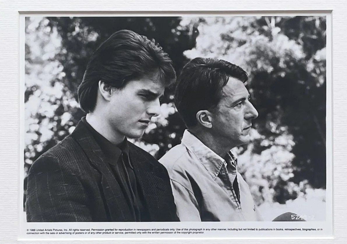 Rain Man Original Framed 8X10 Inch B&W Press Photo, изображение 3