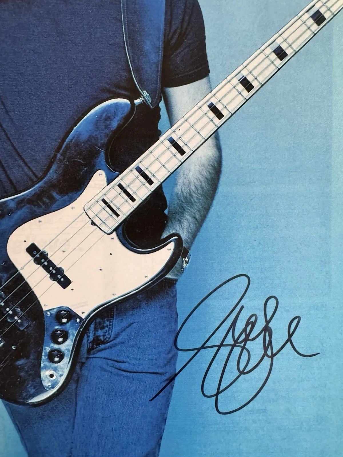 Geddy Lee Autographed photo 8 x 10 w/COA hand signed Rush Front Man, изображение 2