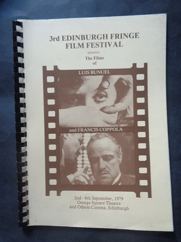 Edinburgh Film Festival Programme and Unused Film Ticket from 1979 Cinema Movies, изображение 2