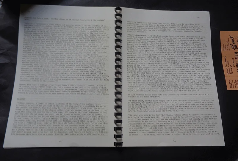 Edinburgh Film Festival Programme and Unused Film Ticket from 1979 Cinema Movies, изображение 4