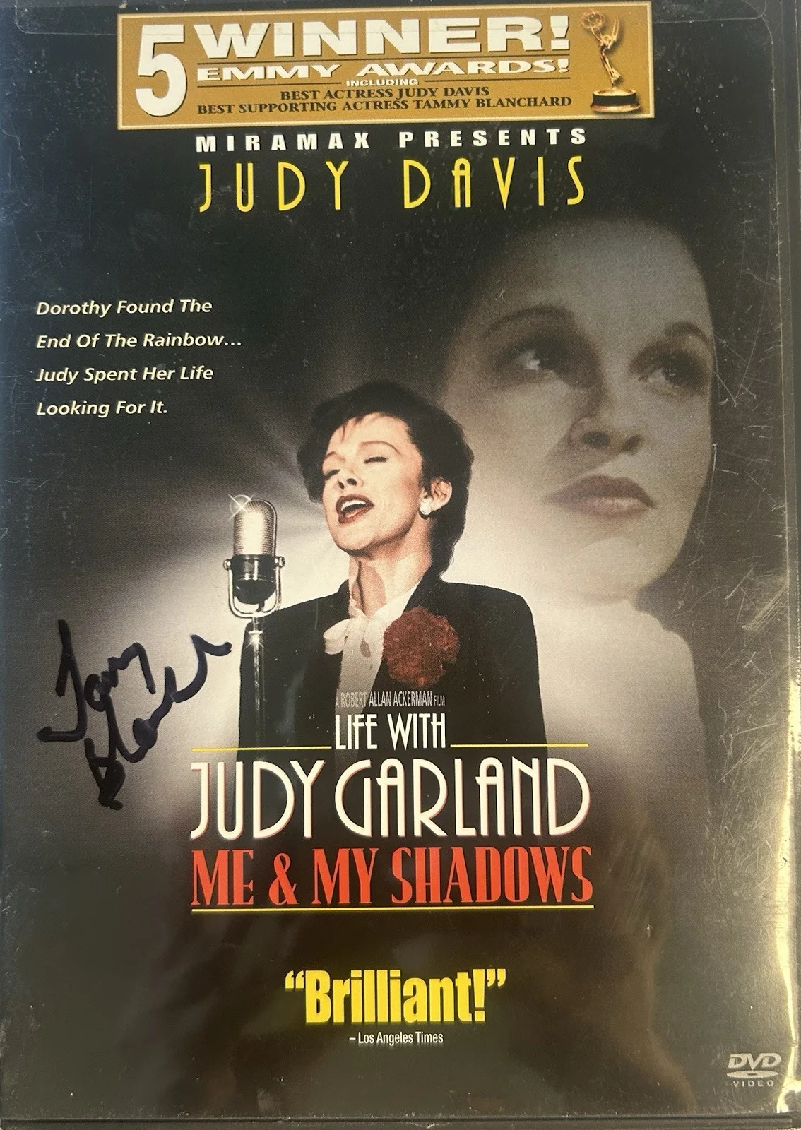 Life With Judy Garland Me And My Shadows DVD Signed By Tammy Blanchard, изображение 2