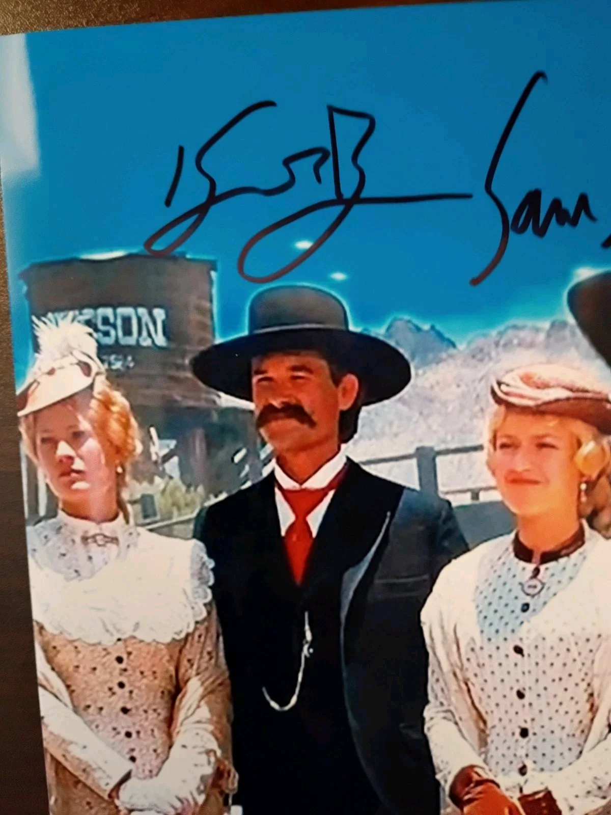 Kurt Russell Sam Elliott Bill Paxton — Kurt Russell Sam Elliott Bill Paxton Tombstone Signed 8x10 with COA, image 2