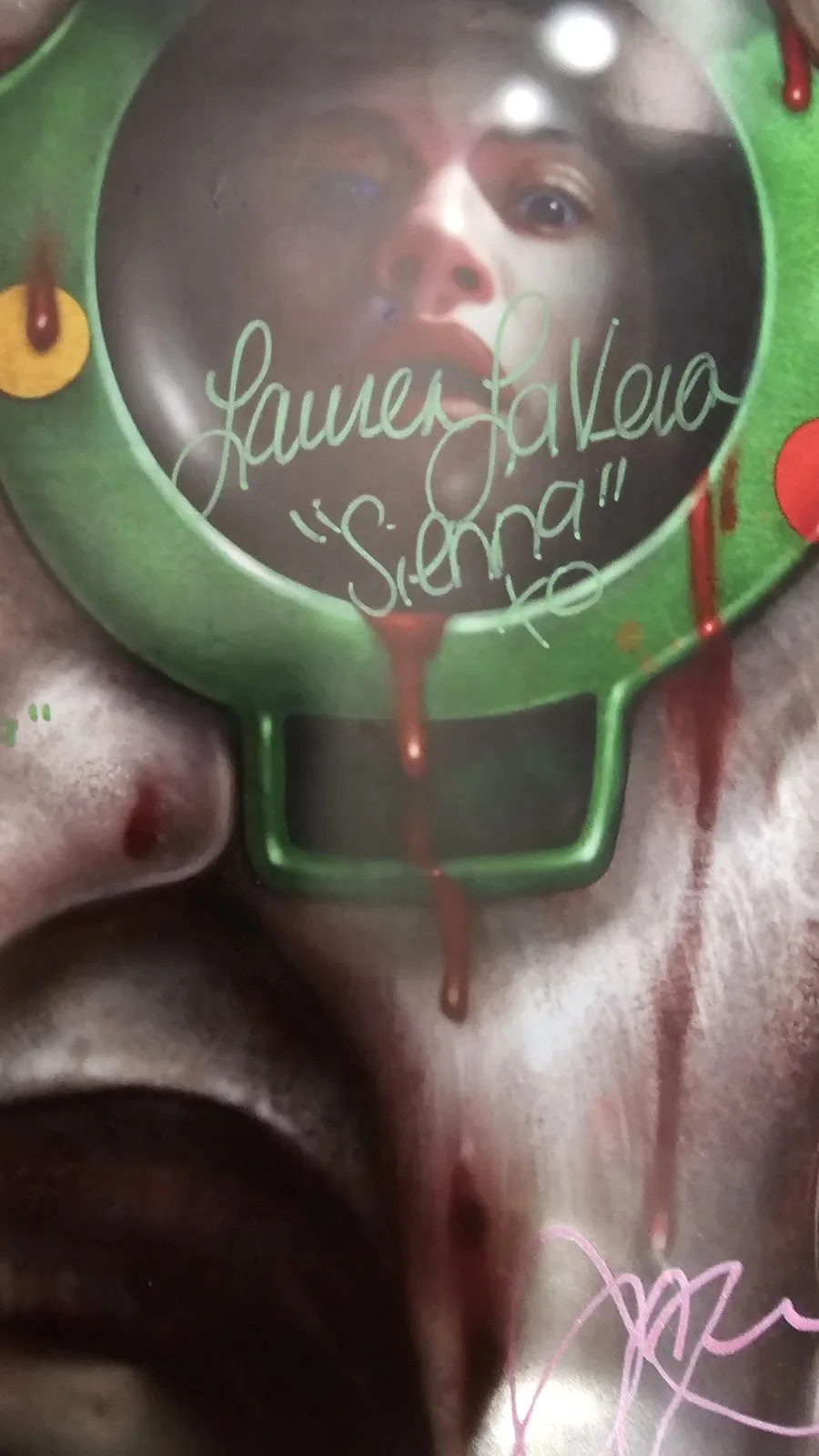 Terrifier 3 Poster 24x36 Cast Signed by 13 +, David Howard Thornton, image 2
