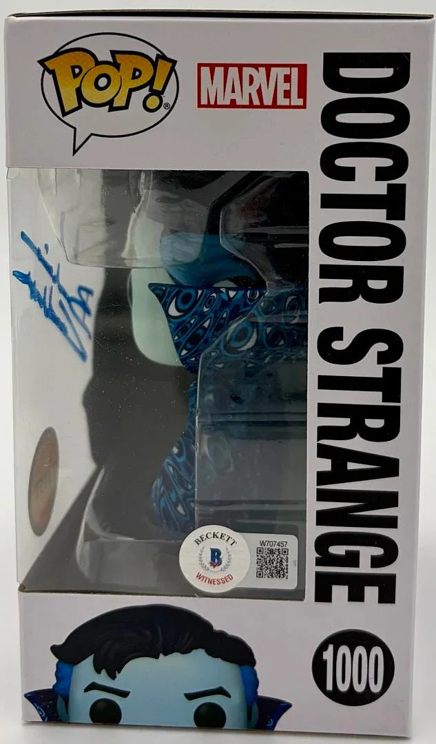 Benedict Cumberbatch Signed Ltd Edition Funko #1000 "Dr. Strange" - Beckett COA, image 3