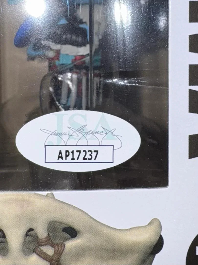 Alex Livinalli Signed Funko #1096 "Attuma" (Black Panther) w/Quote - JSA COA, изображение 4