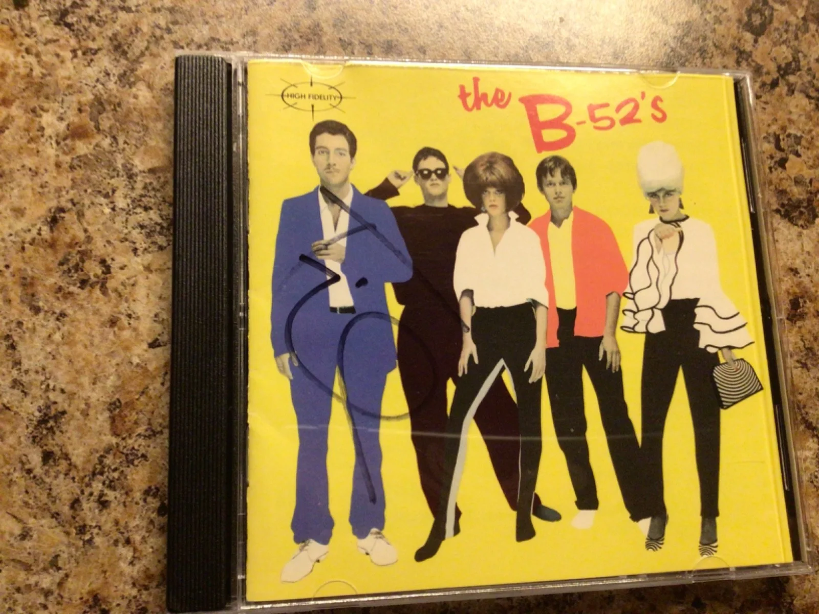 The B-52's CD Lot of 8 signed x Fred & Kate; Wild,Party,Whammy,Cosmic,Capsule, изображение 2
