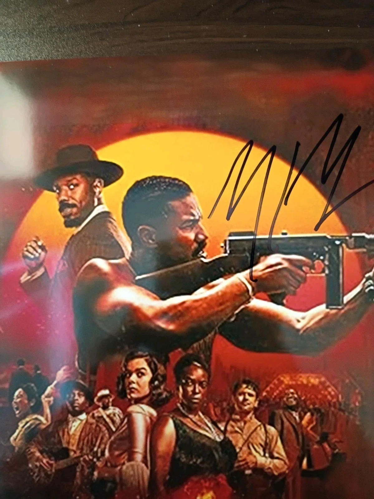 Michael B Jordan — Michael B Jordan Sinners Signed 8x10 COA W/ Matching Numbered Sticker, image 4