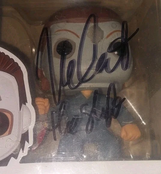 Nick Castle — Funko Pop 03 Halloween Michael Myers Signed By Nick Castle "The Shape" COA, image 2