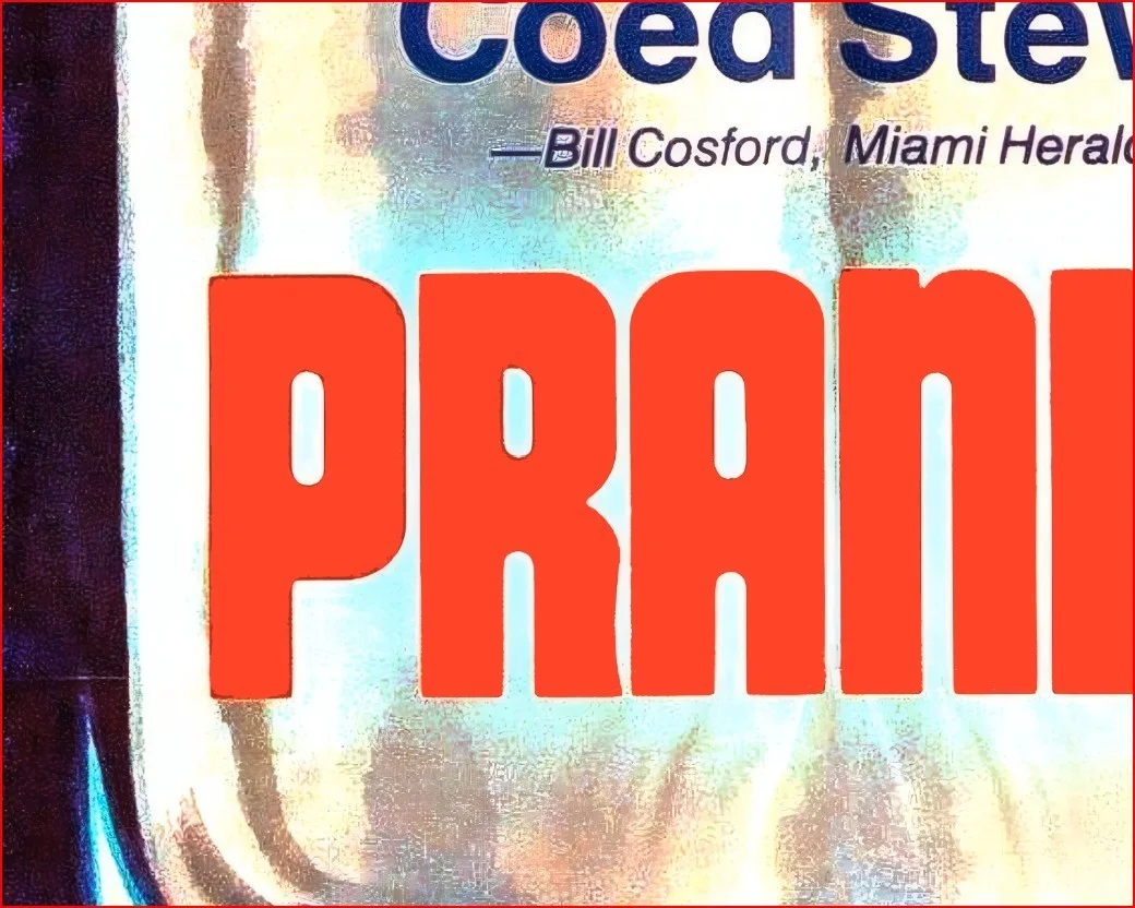 Pranks aka The Dorm That Dripped Blood 1982 Restored 27.2" x 41" US One Sheet, изображение 5