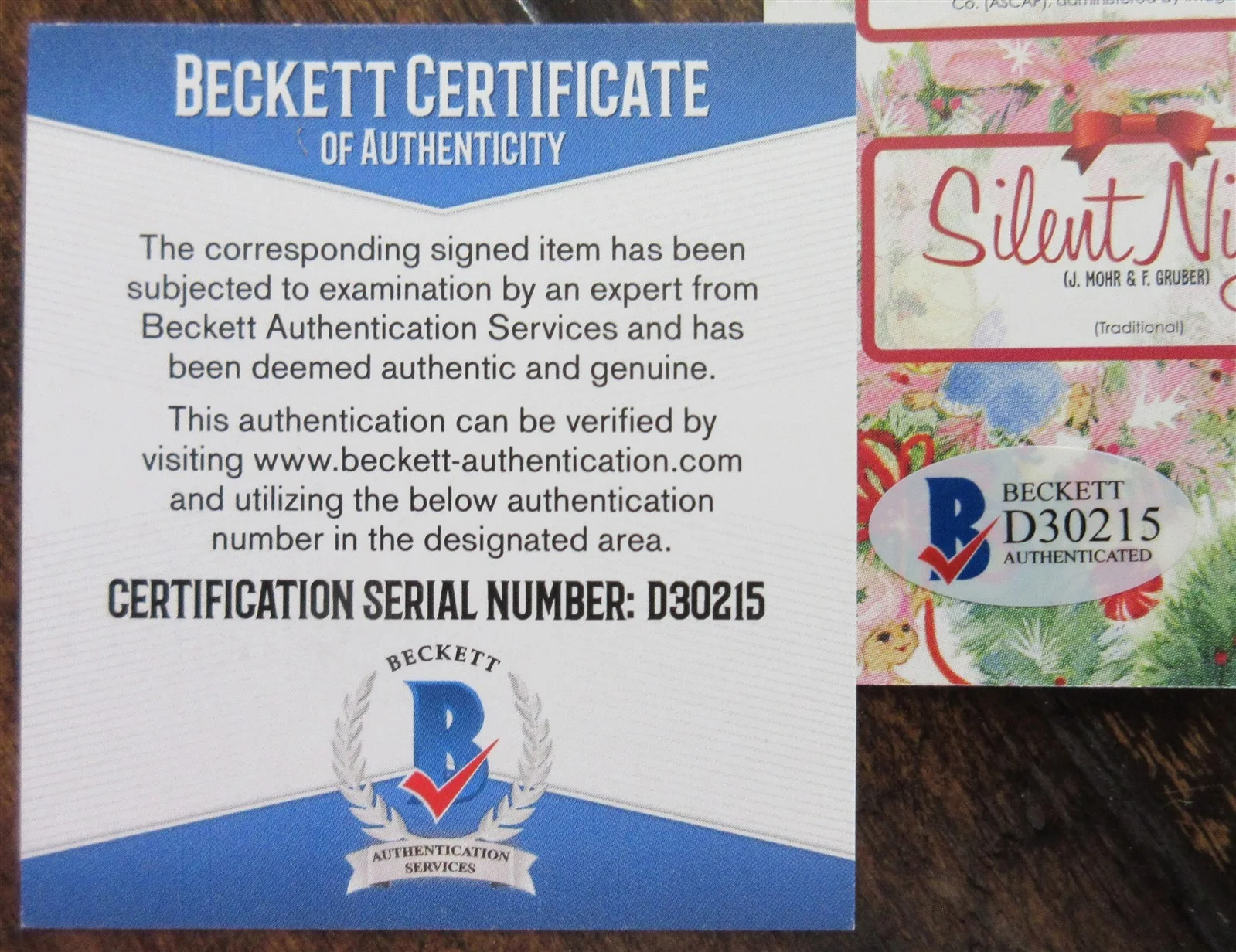 Gwen Stefani Signed CD Booklet - Beckett BAS, image 2
