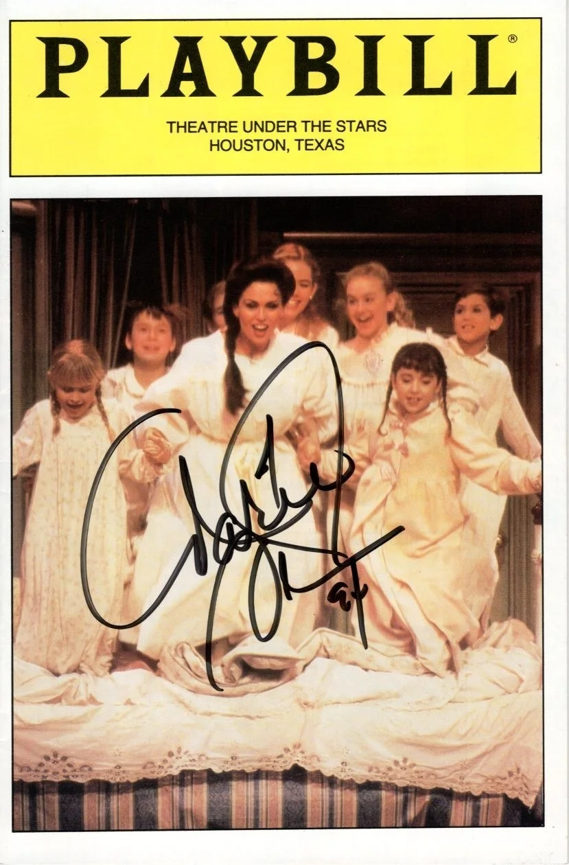 Marie Osmond — Marie Osmond Signed Autographed The Sound of Music Playbill