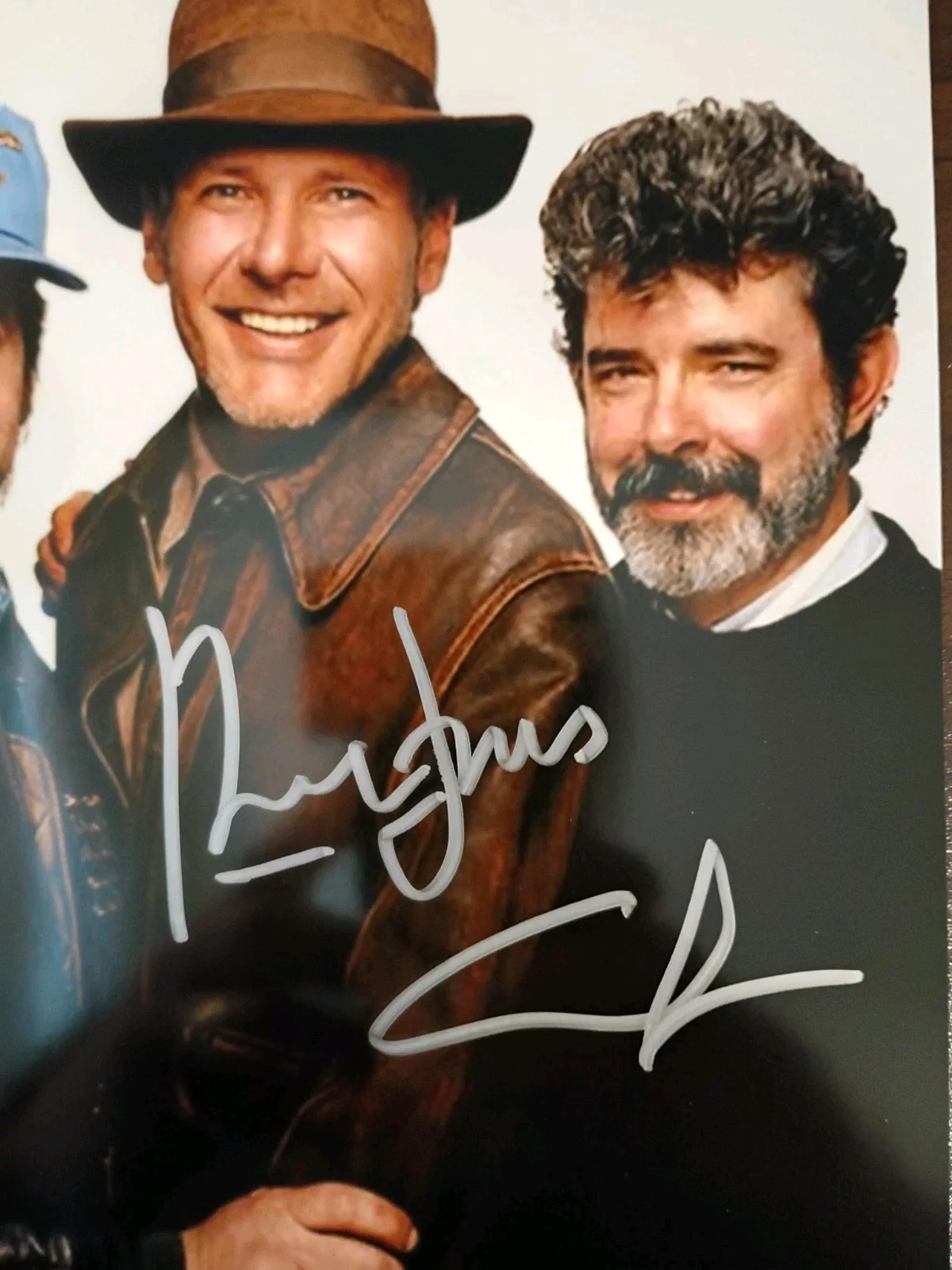 Harrison Ford George Lucas — Harrison Ford George Lucas Indiana Jones Signed 8x10 COA W/ Matching Numbered St, изображение 4