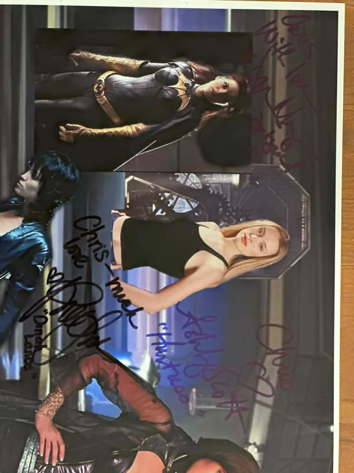 BIRDS OF PREY, Ashley Scott, Dina Meyer ,Rachel Skarsten IN PERSON AUTOGRAPH, изображение 2