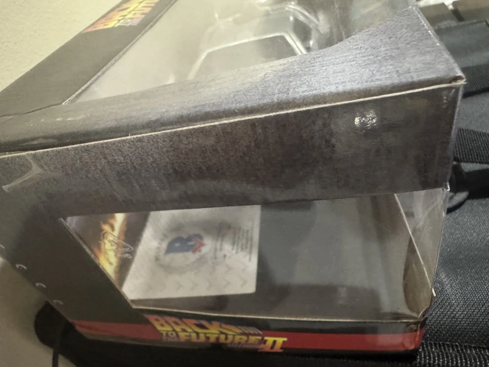 Christopher Lloyd — Back To the Future II Jada Diecast autograph Christopher Lloyd Doc Time Machine, image 2