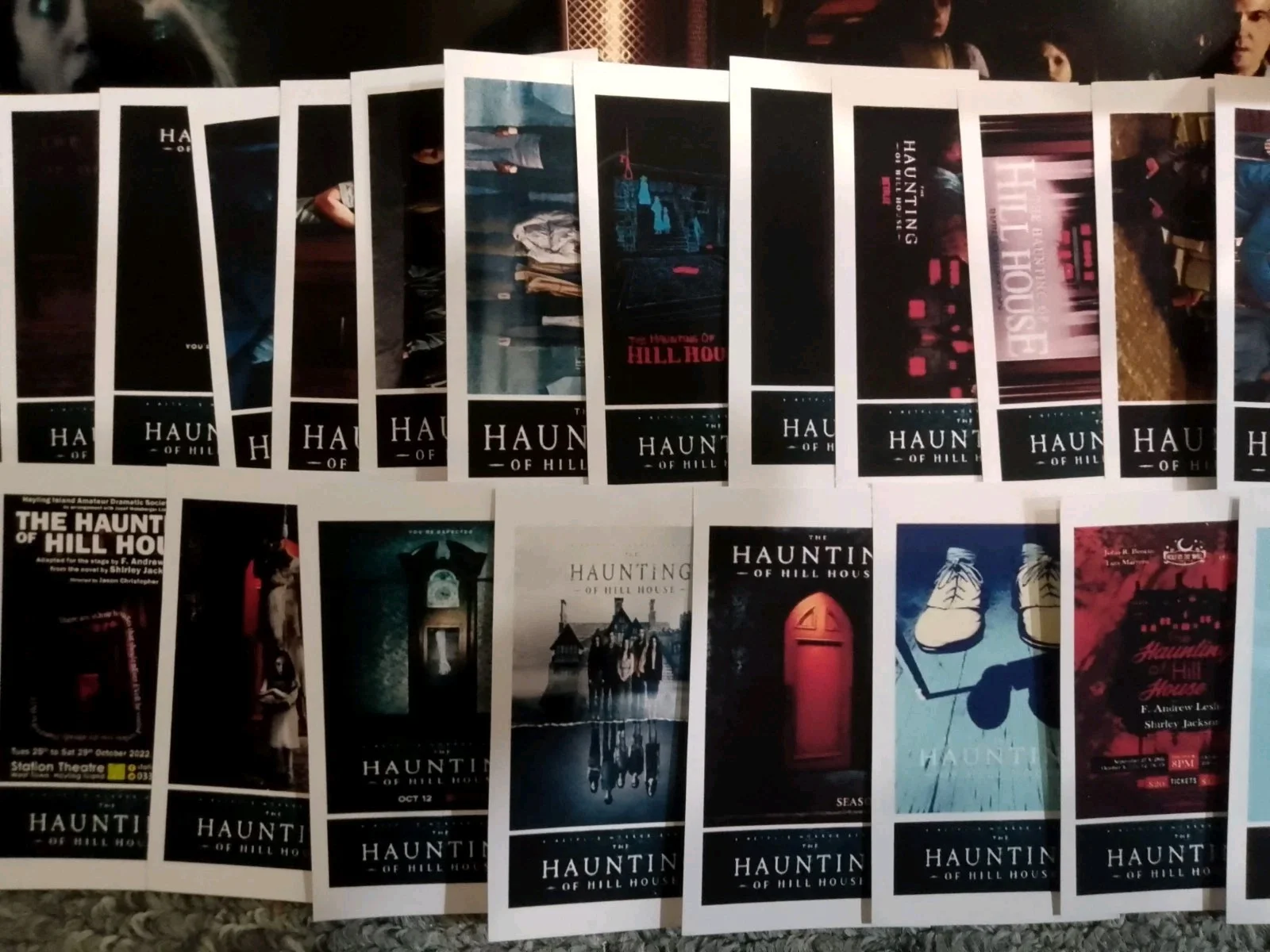 The Haunting Of Hill House TV Series. 20 Glossy Lobby Cards/34 Mini Cards & Box, изображение 5