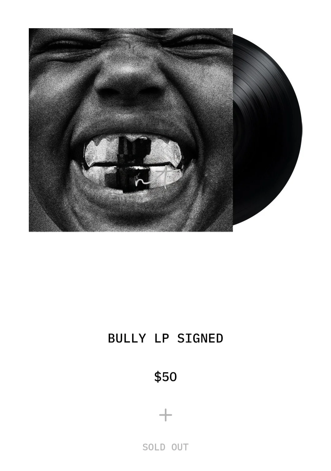 SOLD OUT KANYE WEST SIGNED BULLY VINYL YE AUTOGRAPHED IN HAND SHIPS IMMEDIATELY, изображение 4