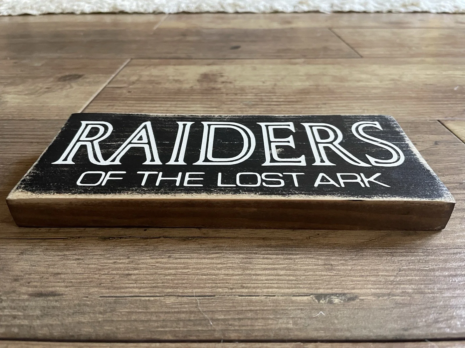 Indiana Jones - RAIDERS OF THE LOST ARK - Traditional Wooden Sign - Cinema Room, изображение 5