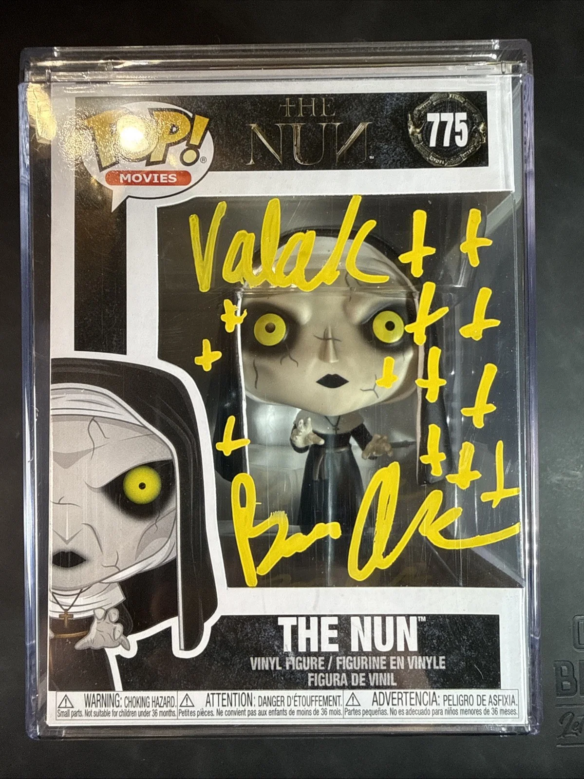 Bonnie Aarons — Funko Pop! Vinyl: The Nun #775 Signed Bonnie Aarons Free Hardstack
