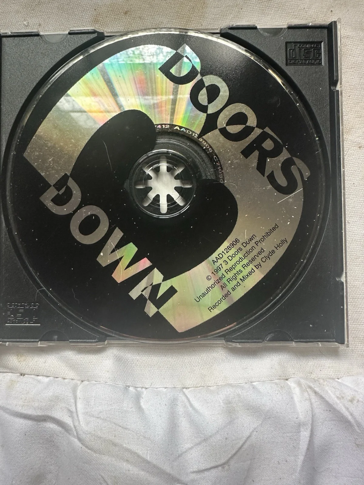 3 Doors Down Kryptonite CD Autographed Original Booklet 1997, image 3