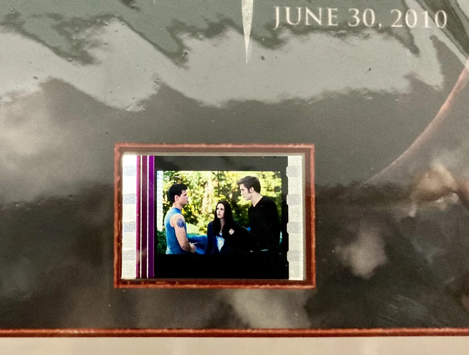Rare - The Twilight Saga - Eclipse - Senitype Film Cell - Edward, Bella & Jacob, image 3