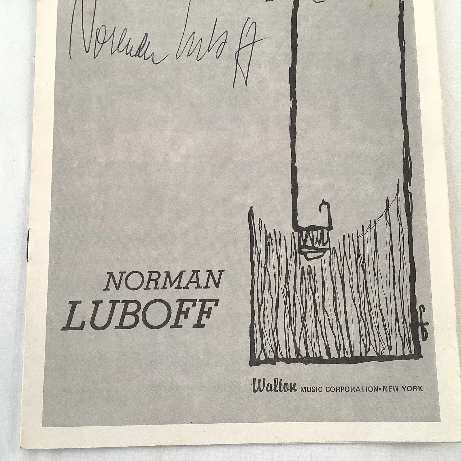 Norman Luboff Signed DIXIE Sheet Music 1960 Autograph No. W3004, изображение 3