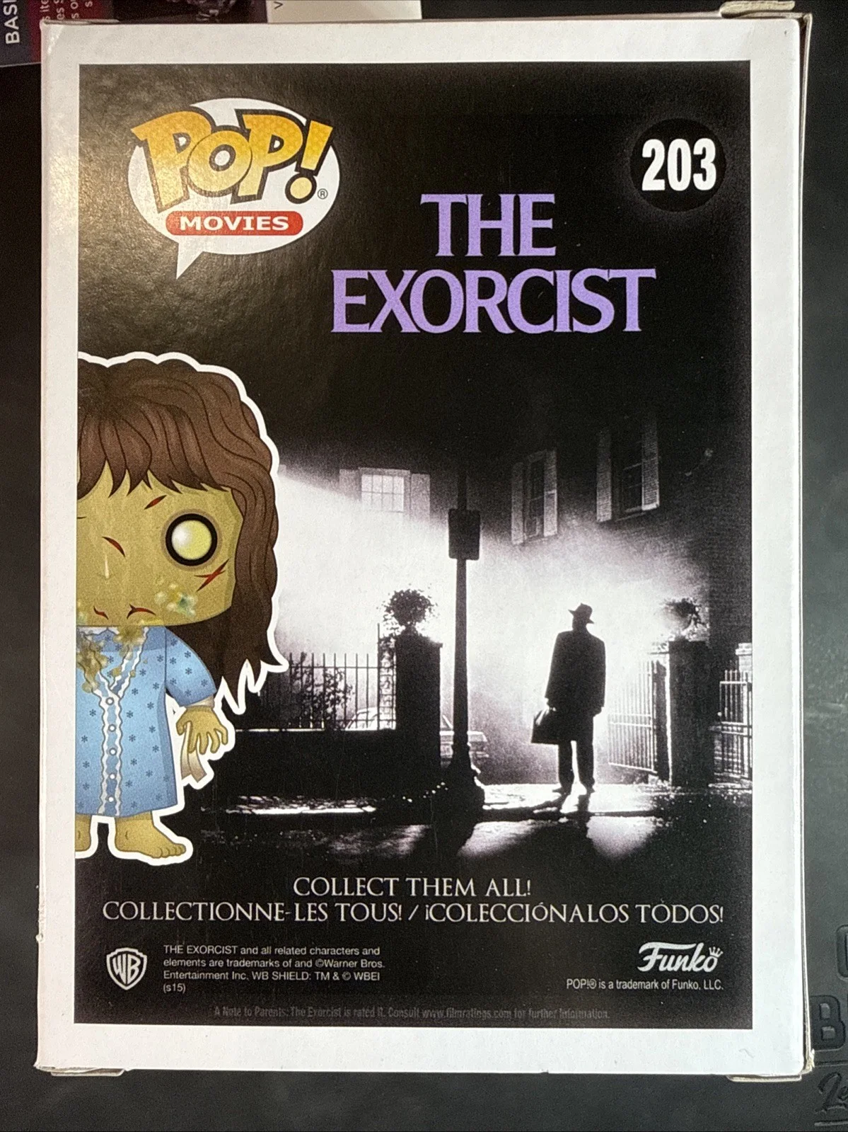Linda Blair — Funko Pop! 203 Regan, The Exorcist Signed By Linda Blair JSA COA Free Hardstack, image 4
