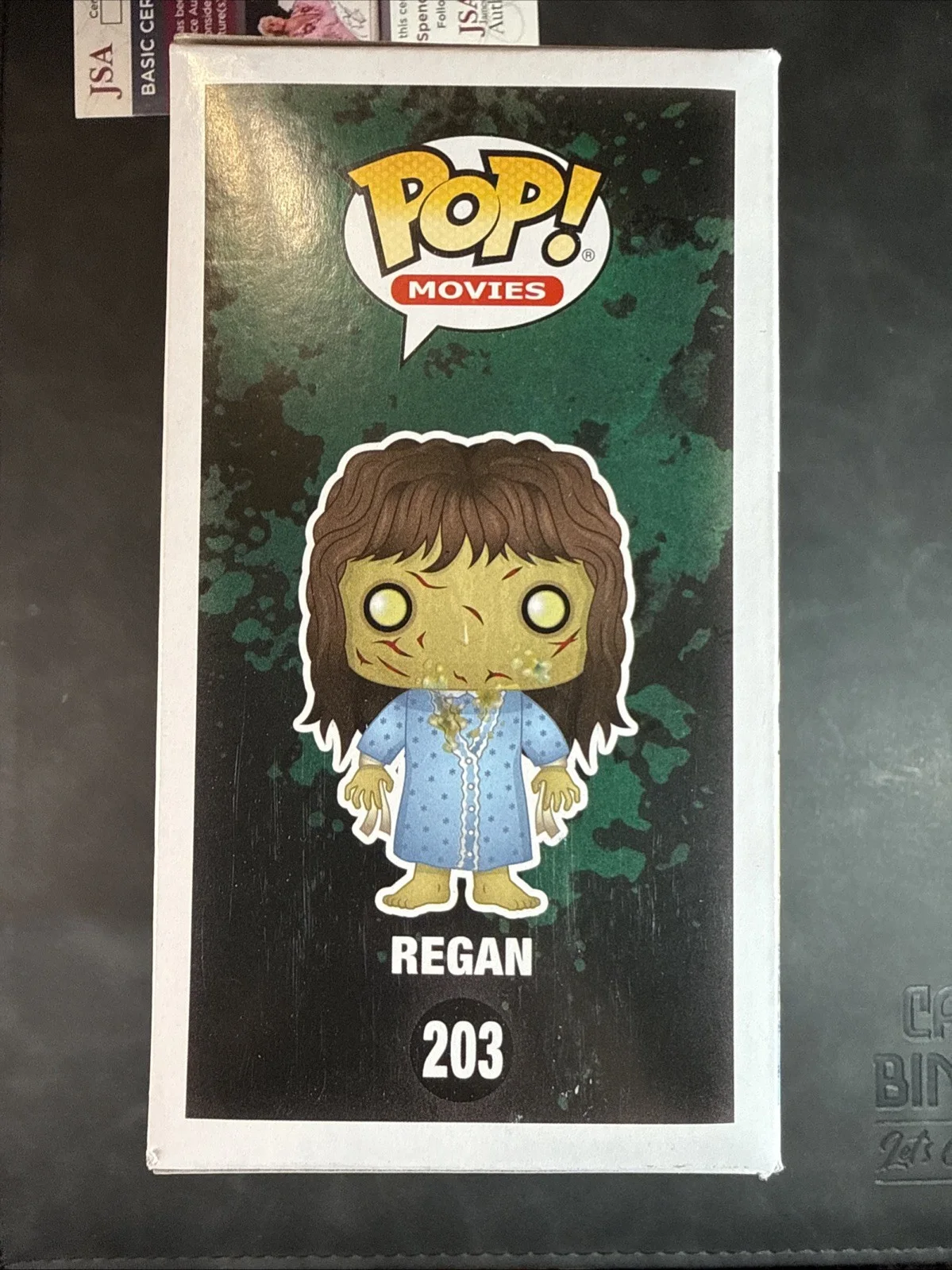 Linda Blair — Funko Pop! 203 Regan, The Exorcist Signed By Linda Blair JSA COA Free Hardstack, image 5