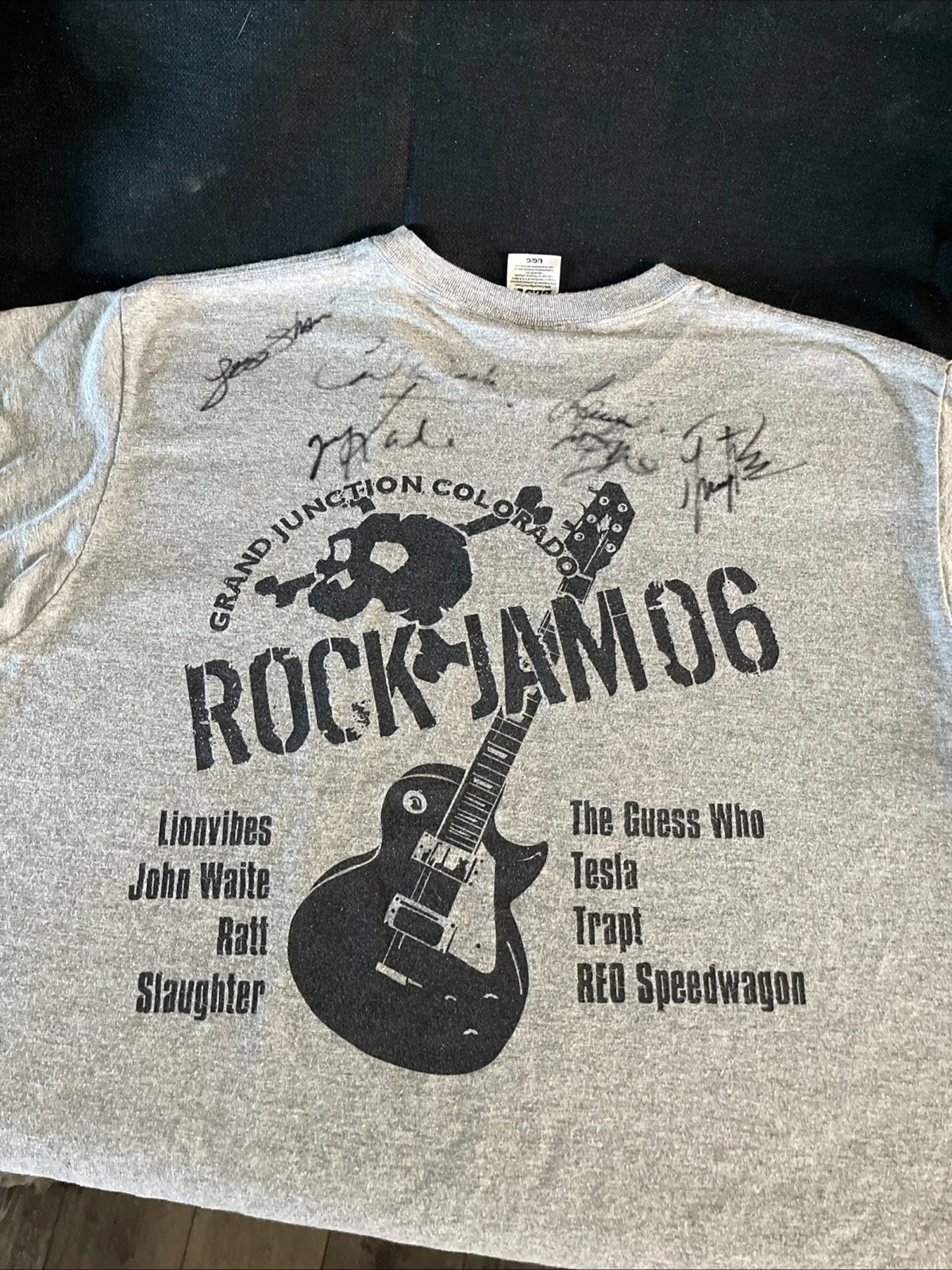 Guess Who 2006 Rock Jam Grand Junction CO. Signed By Band Members, изображение 4
