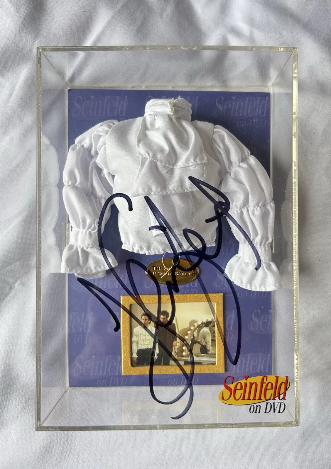 Jerry Seinfeld — Jerry Seinfeld Signed The Puffy Shirt Miniature Replica Autographed JSA COA, image 2