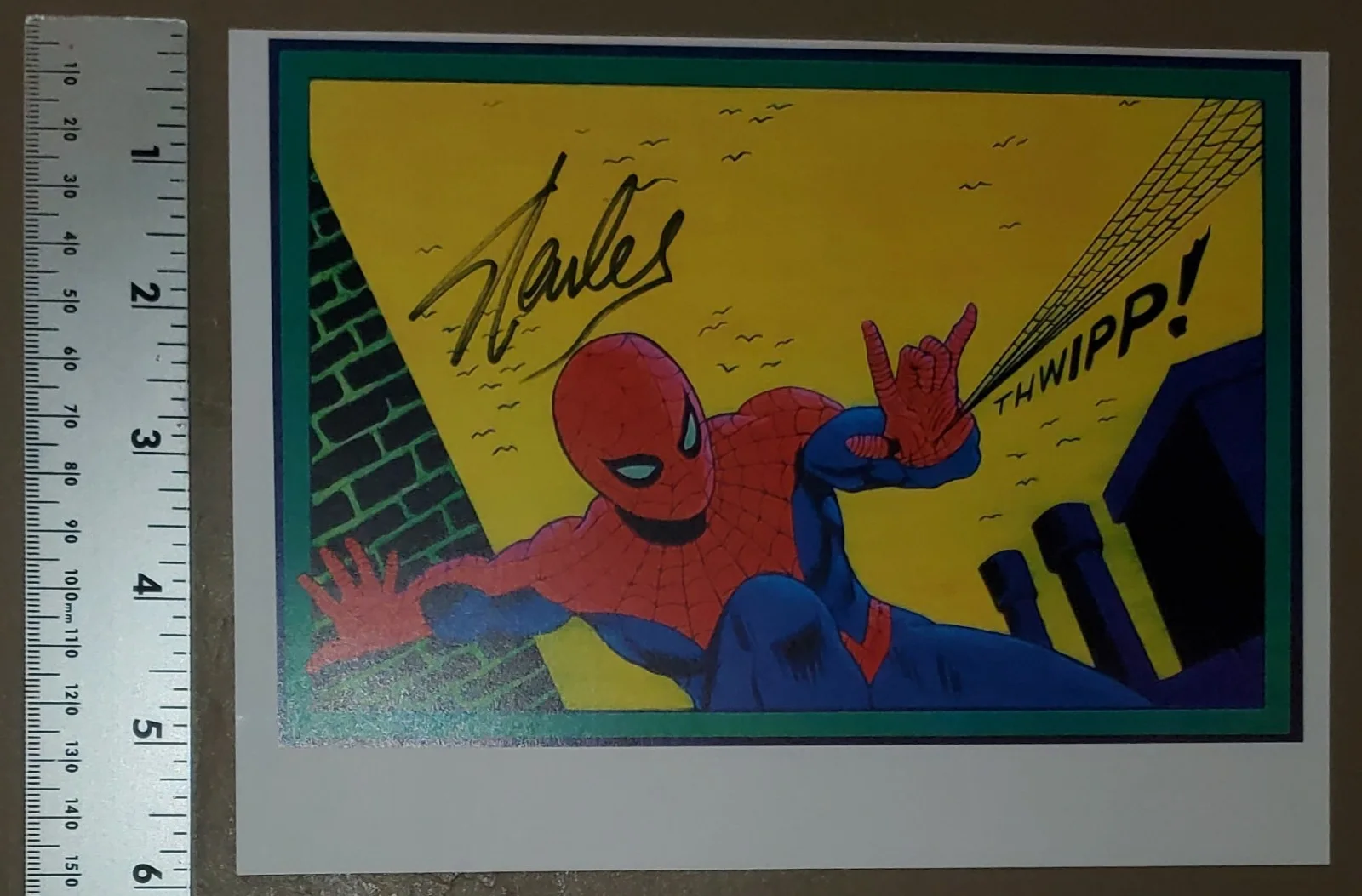 Stan Lee Autograph SIGNED Spider-Man Marvel Comics, image 2