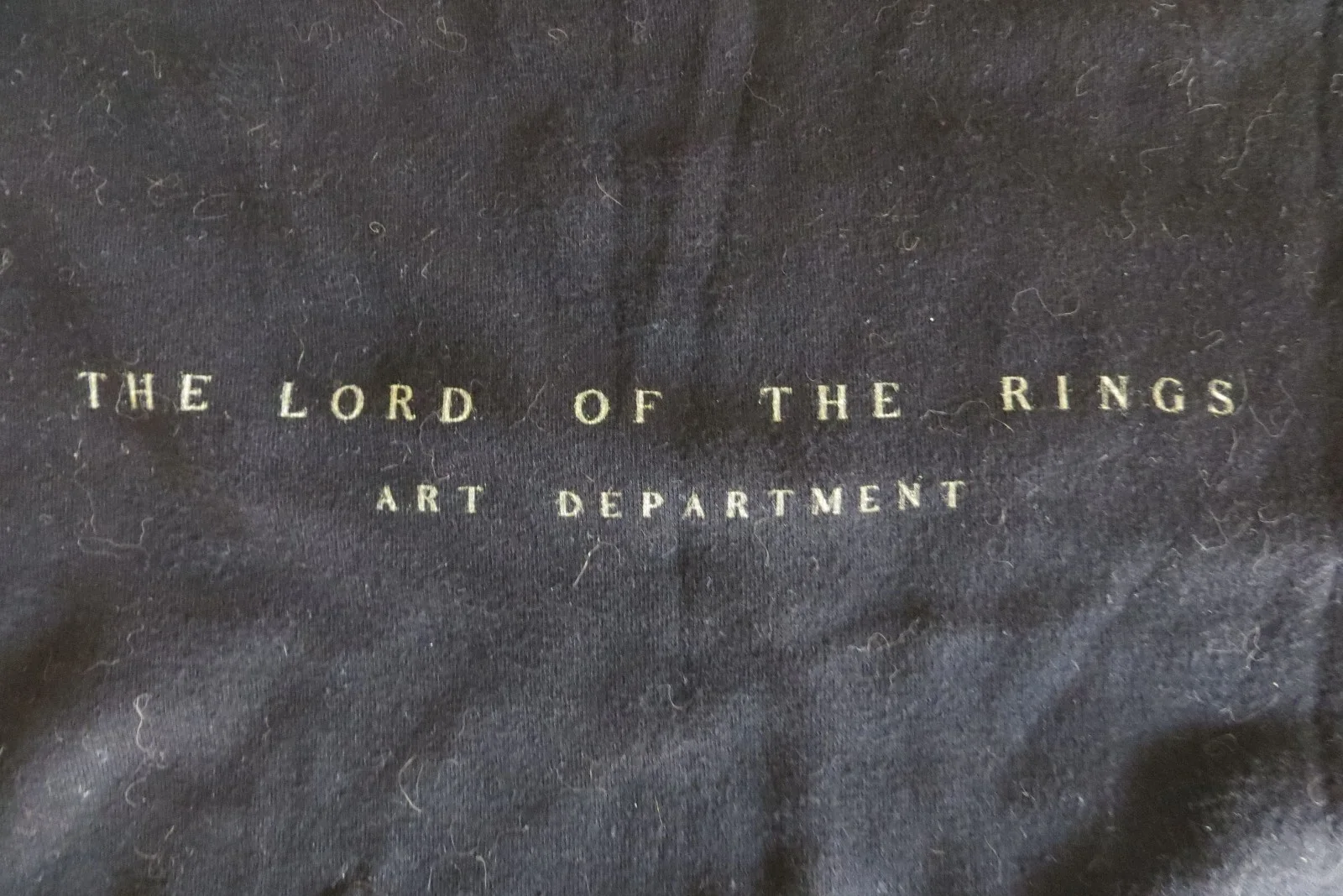 Lord of the Rings ART DEPARTMENT Weta Official Crew T Shirt XL (2003) RARE, изображение 4