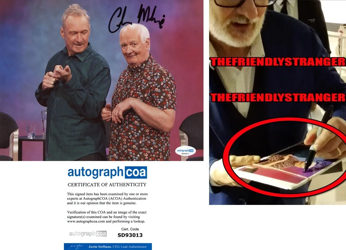 Colin Mochrie — Colin Mochrie signed "WHOSE LINE IS IT ANYWAY?" 8x10 Photo EXACT PROOF h ACOA