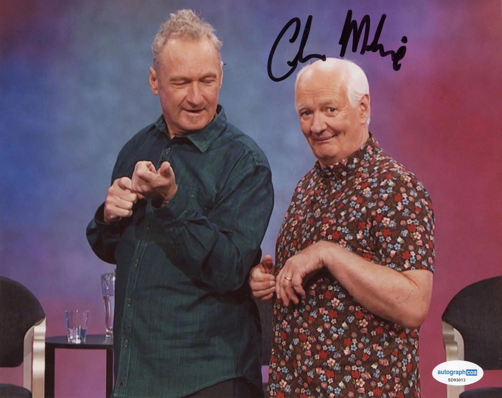 Colin Mochrie — Colin Mochrie signed "WHOSE LINE IS IT ANYWAY?" 8x10 Photo EXACT PROOF h ACOA, изображение 4