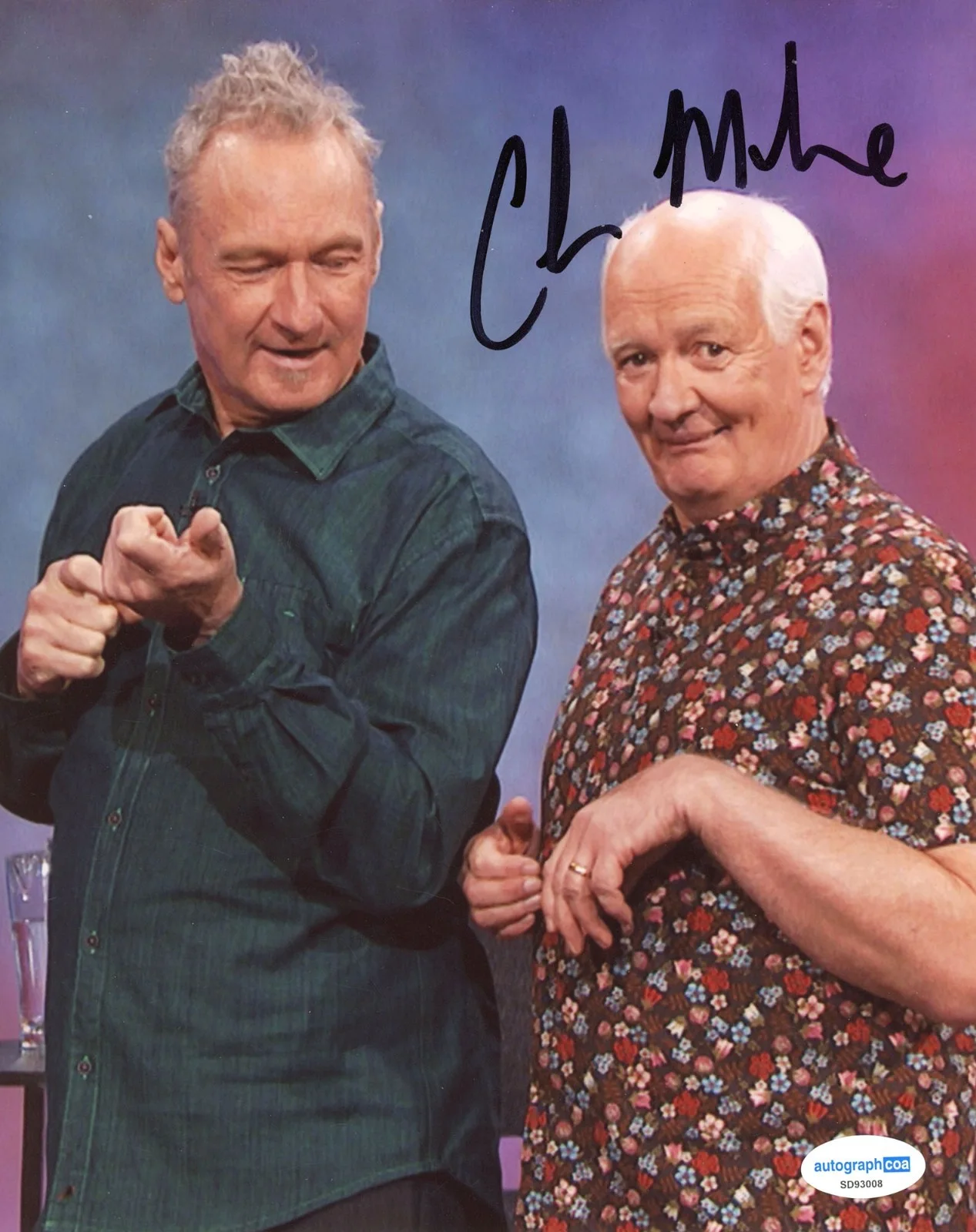 Colin Mochrie — Colin Mochrie signed "WHOSE LINE IS IT ANYWAY?" 8x10 Photo EXACT PROOF c ACOA, изображение 4